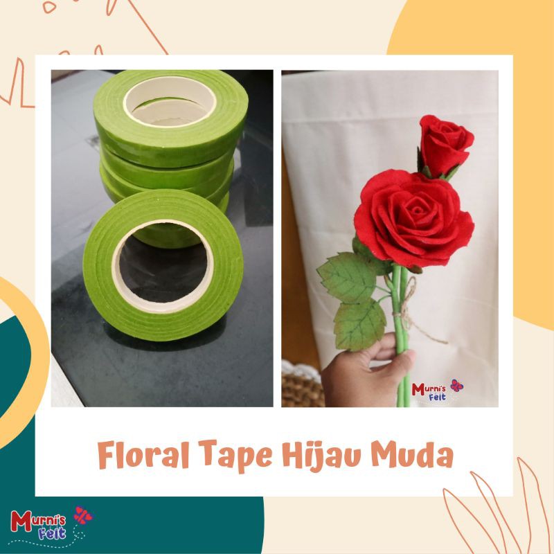 

Floral Tape | Floral Tape Bunga Flanel