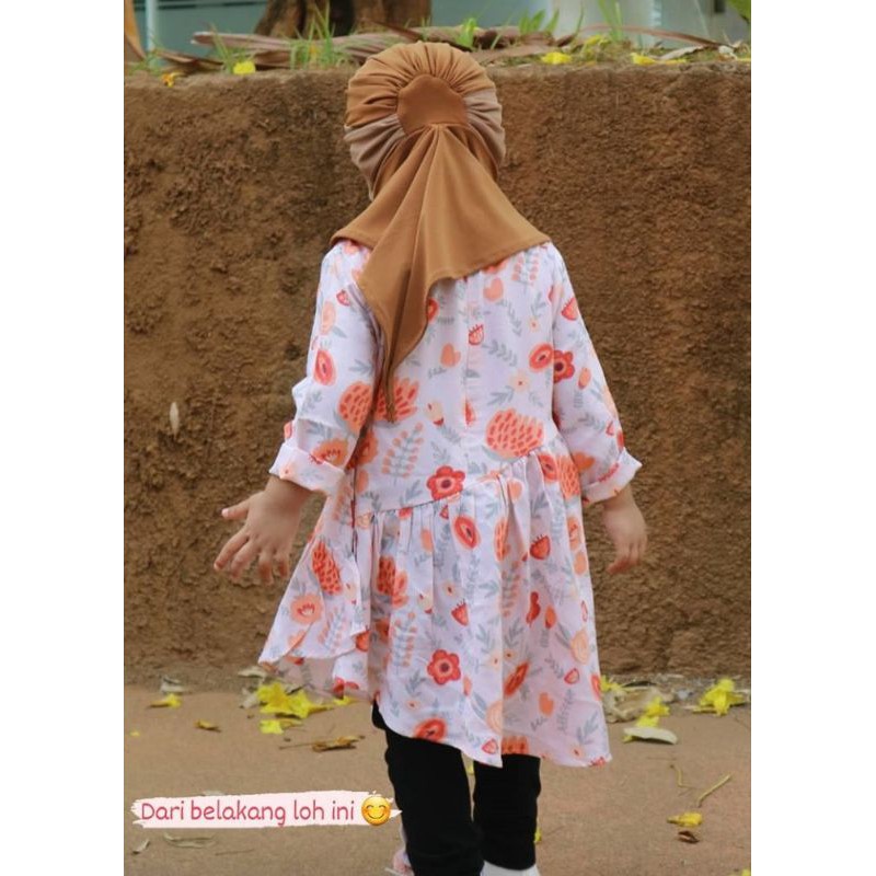 tunik clemira | dress anak perempuan violakids