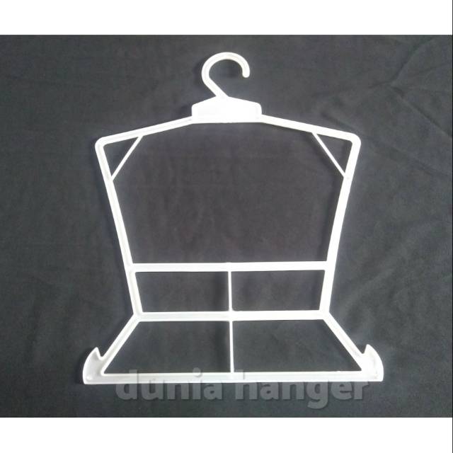 Hanger setelan tanggung 07 ukuran M hanger layang M