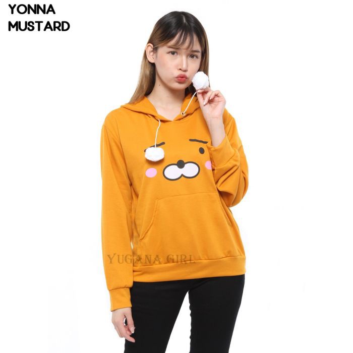PROMO Monellina Fashion Baju Sweater Wanita Kekinian Yonna