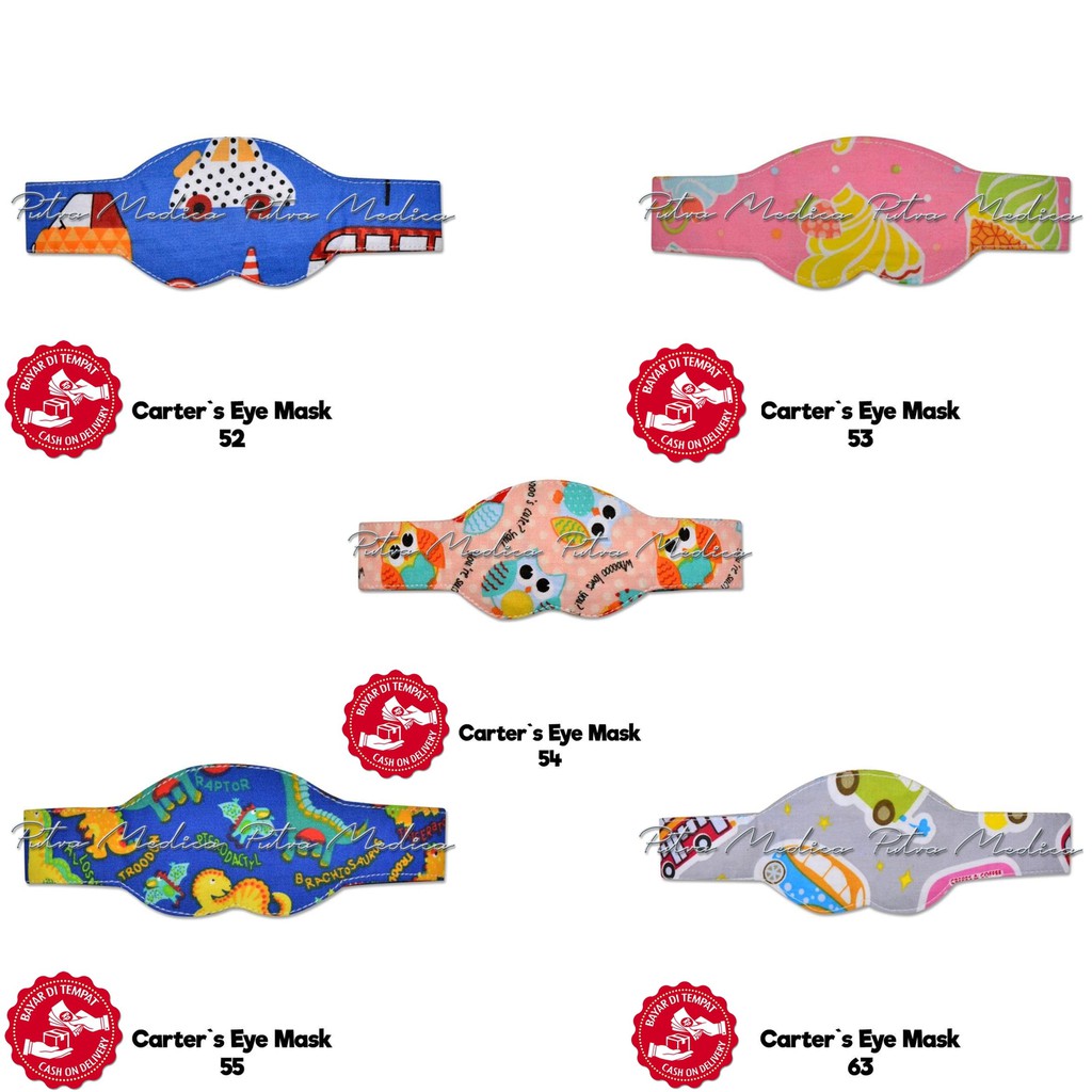 Carter's Star Eyemask Kacamata Jemur Bayi [Random] / Penutup Pelindung Mata Bayi