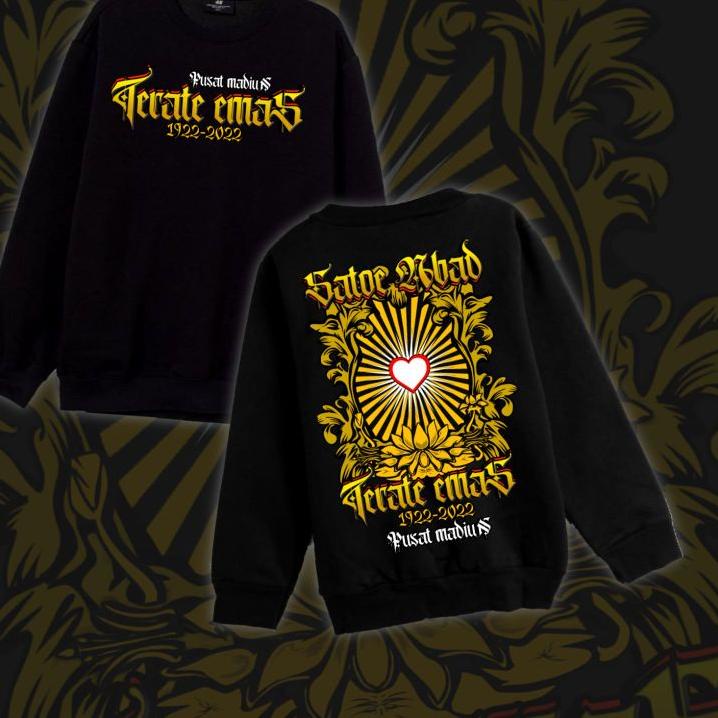 Banyak Dipakai.. SWEATER PSHT DISTRO TERBARU TERATE EMAS