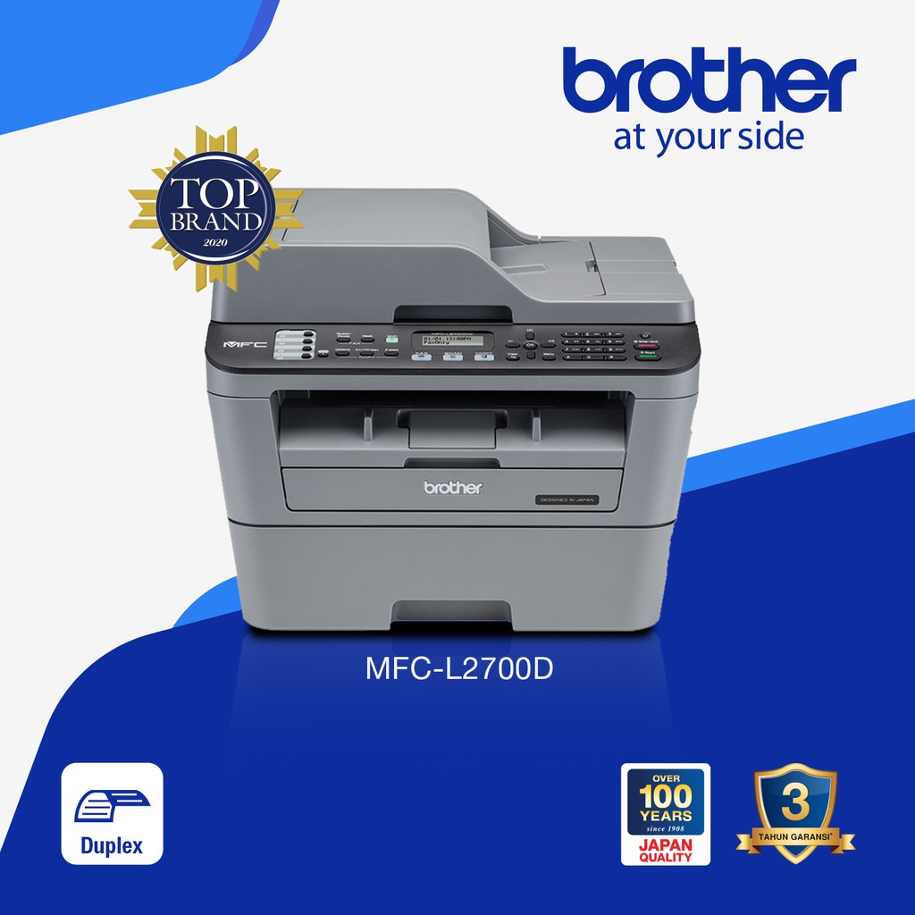 Jual Printer Brother Mfc L2700d Laser Mono Multifungsi Duplex And Fax