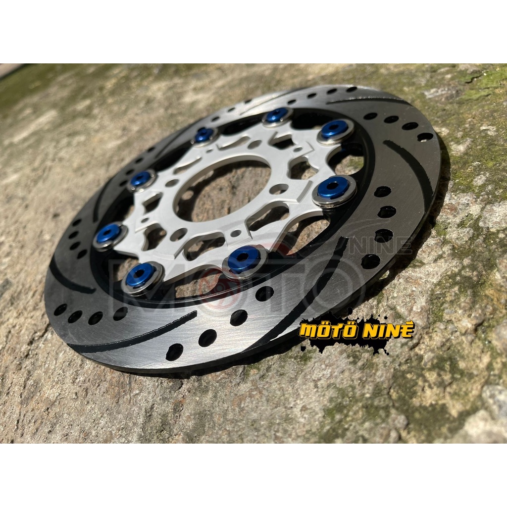 Disc N22 Ukuran 220mm - Disck Disk Piringan Cakram Depan Ukuran 220 mm Universal Motor Matic &amp; Bebek Jupiter Mx Mio Beat Scoopy  Vario 110 Vario 125 Vario 150 2018 Vega Spacy Genio DLL