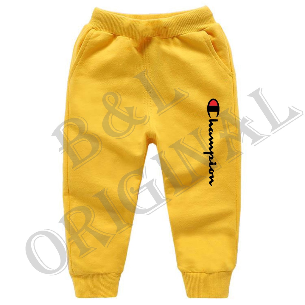 BS/COD/CELANA JOGGER CHAMP ANAK ANAK 1-7 TAHUN//REALPIC//GOOD QUALITY