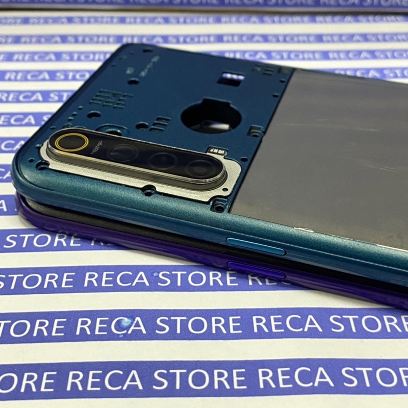 Cassing Bezel Bazel Tutup Mesin Realme 5 Pro Original