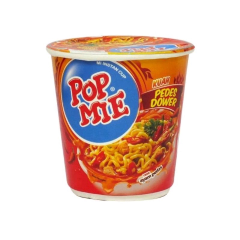 

POP MIE kuah pedas dower rasa ayam pedas 80g (1 pcs)