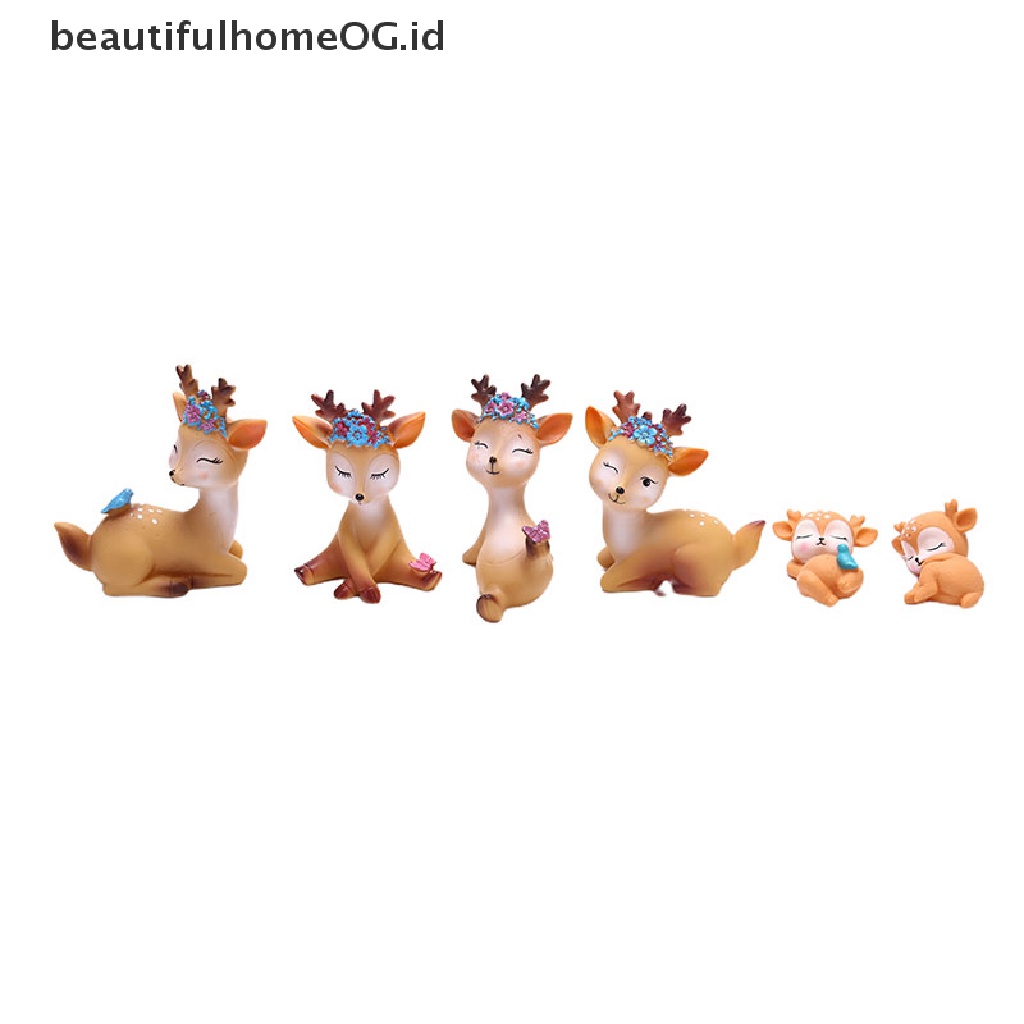 Miniatur Rusa Sika Untuk Dekorasi Kue