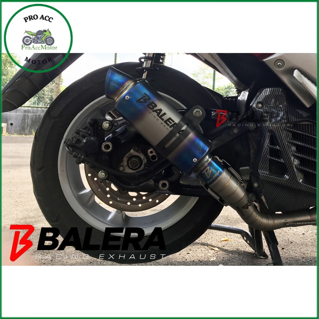 KNALPOT RACING NMAX - BALERA FEROCE BLUESAND V2