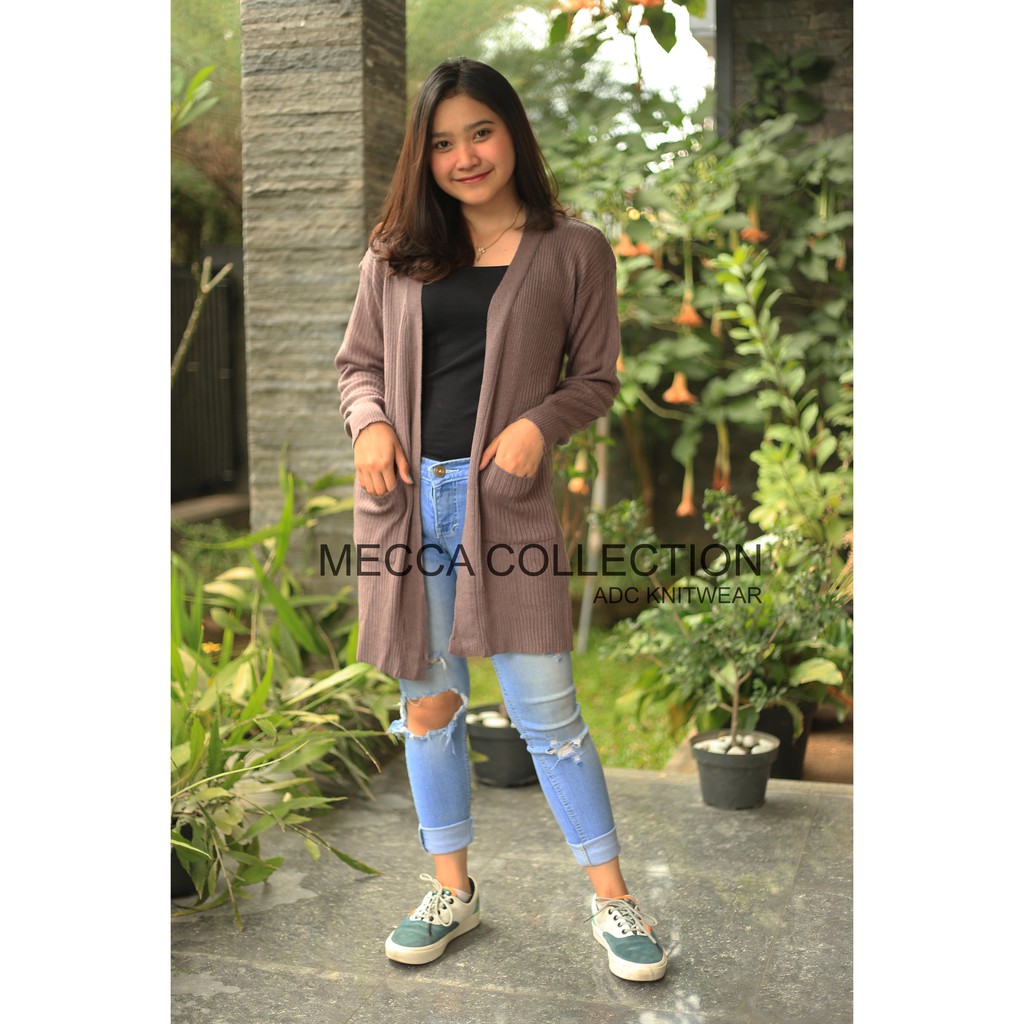 PROMO !! VEGGA CARDI - Cardigan Long Belle Outer Oversize-2