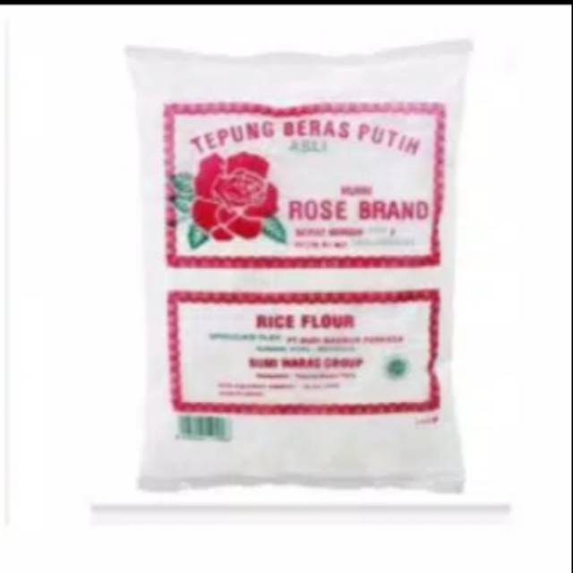 

Tepung beras Rose Brand 500 gr