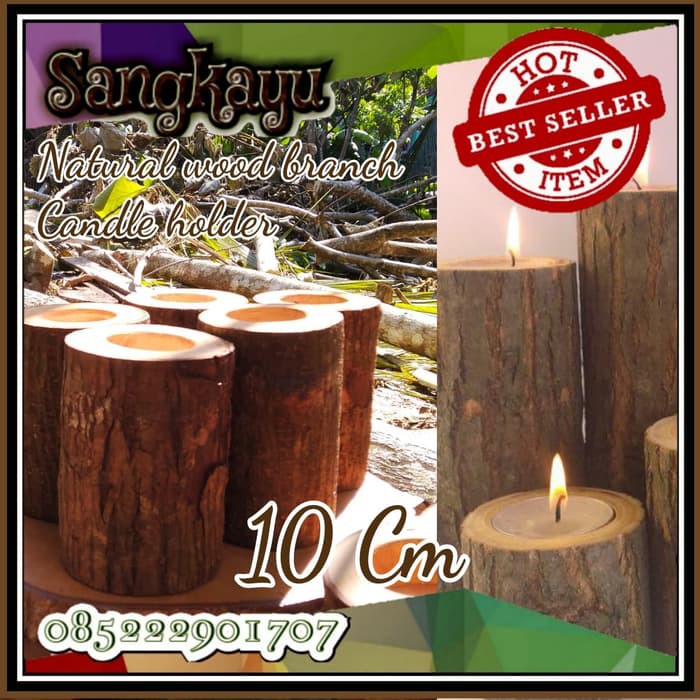 10 cm Tea light candle holder tempat lilin bkn alas lilin elektrik