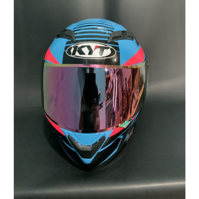 Kaca Flat visor  Helm Kyt Vendetta Falcon Fr 2 Flat Visor - Kaca Helm Kyt Vendetta Norisk - Flat Visor Kyt Vendetta - Kaca Visor Helm Kyt Falcon Fr Full