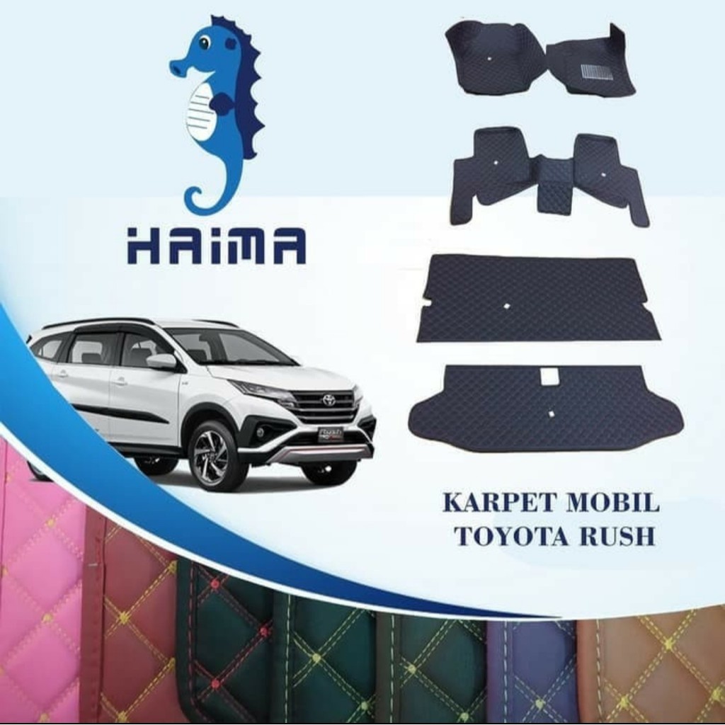 Jual Karpet Mobil Haima Toyota Rush Full Sampai Bagasi Shopee Indonesia