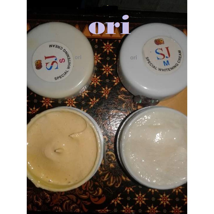 CREAM SJ  ORI  SIANG MALAM/BEDAK SJ/BEDAK WANITA