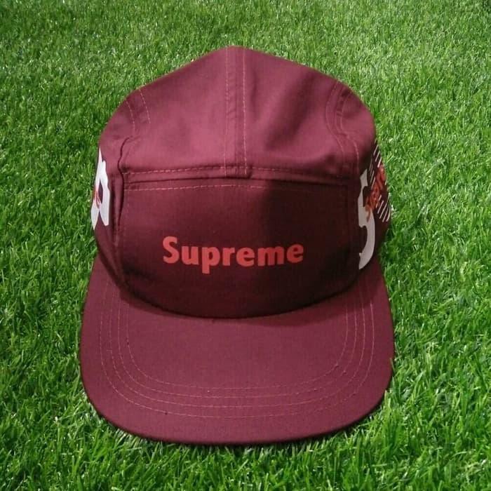 topi 5 panel supreme