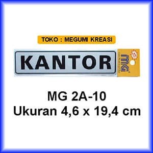 

Gilaa!!! Signage/ Label - Kantor - 2A-10 Bergaransi