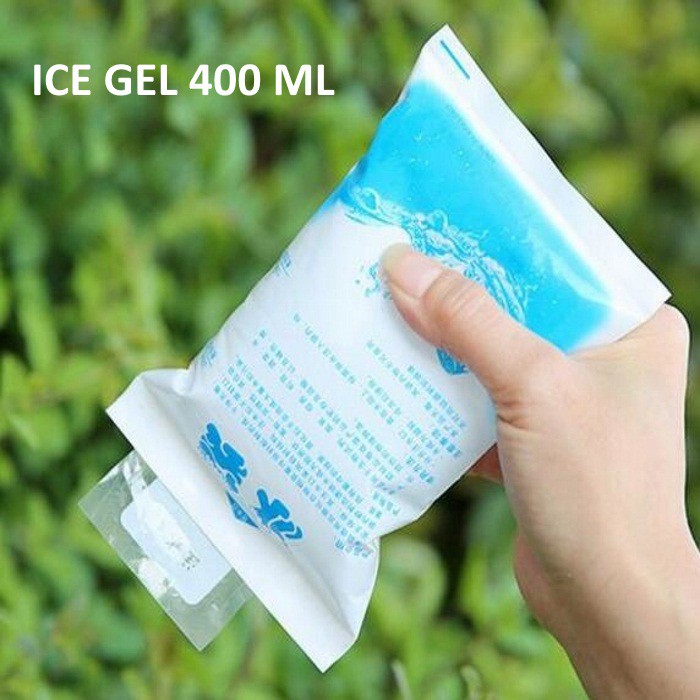 Ice Gel Bag 400ml ice gel Pack Cooler Jelly untuk menjaga suhu tetap dingin