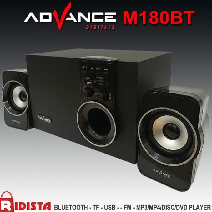 Speaker Aktif Advance M180BT BLUETOOTH + FM RADIO