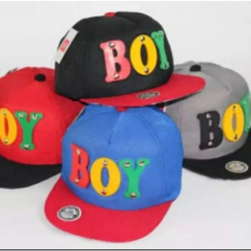 TOPI HIP HOP ANAK BOY