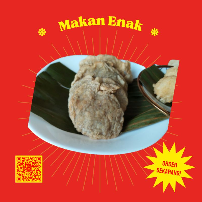 

Pempek Palembang Kulit ikan Tenggiri Bogor isi 10 pcs