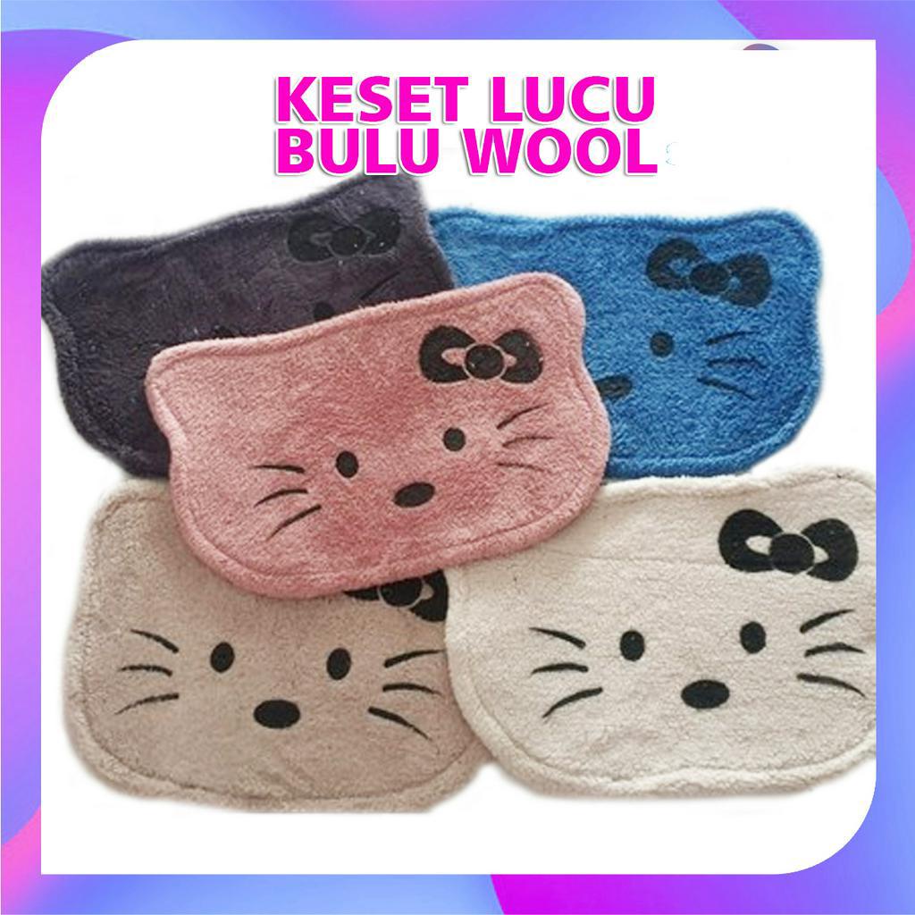 KESET LUCU BULU WOOL