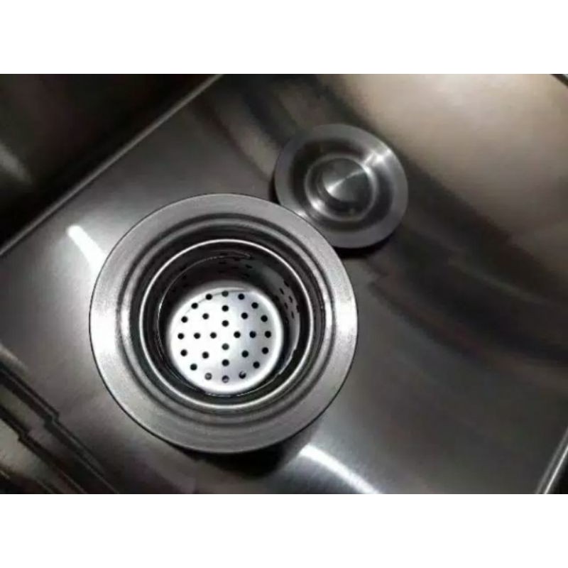 Bak cuci piring wastafel sink 2 lubang stainless 304 8245 anti karat PROMO