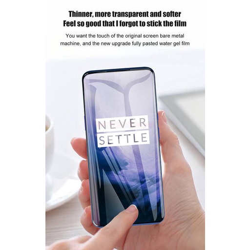 Pelindung Layar Hydrogel Untuk Oneplus 7t / 7 Pro / 7 / 7t Pro / 6t / 6 / 5t / 5 / 8 / 8pro / 9r