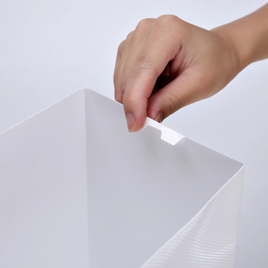 Kotak Sepatu Plastik Tebal Serbaguna dengan Penutup PVC Murah MIKA Produk Import 438