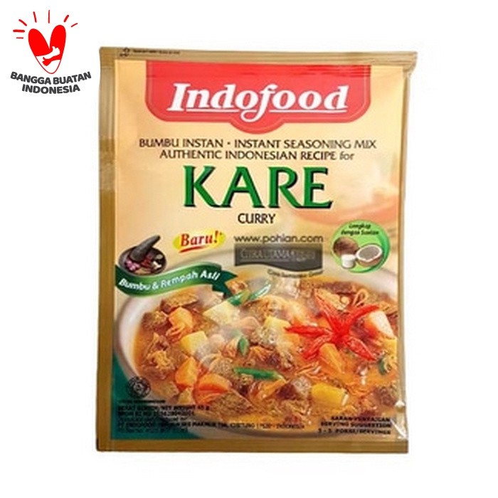 

Langsung Order PRAKTIS & MUDAH Masak KARE!!! Bumbu Masak Instant dari Indofood Limited