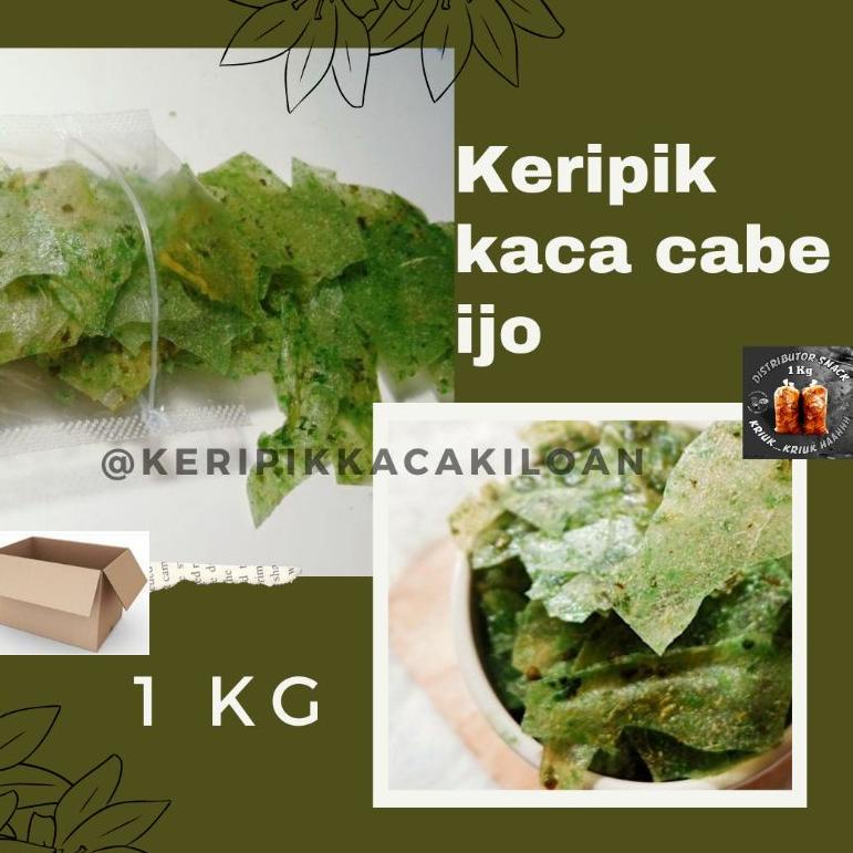 

Buruan beli Keripik kaca pedas daun jeruk 1kg / kripik kaca pedas Kiloan ,,