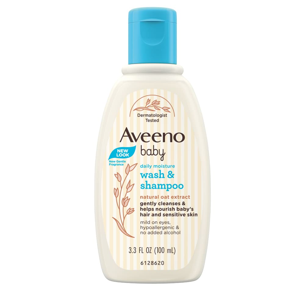 Aveeno Baby Wash &amp; Shampoo - Sabun &amp; Shampoo Bayi  100ml