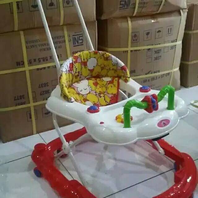 Baby walker musik & dorongan hokiku baby walker murah