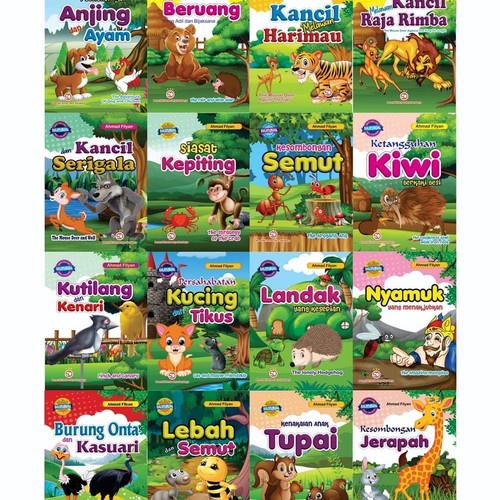 Buku Dongeng Cerita Anak Bilingual