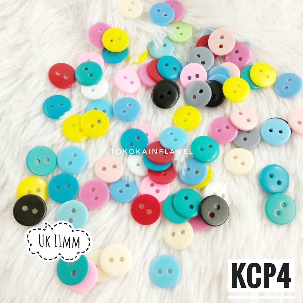 

Kcp4 Kancing Polos Lubang 2 Diameter 1.1cm Per Lusin