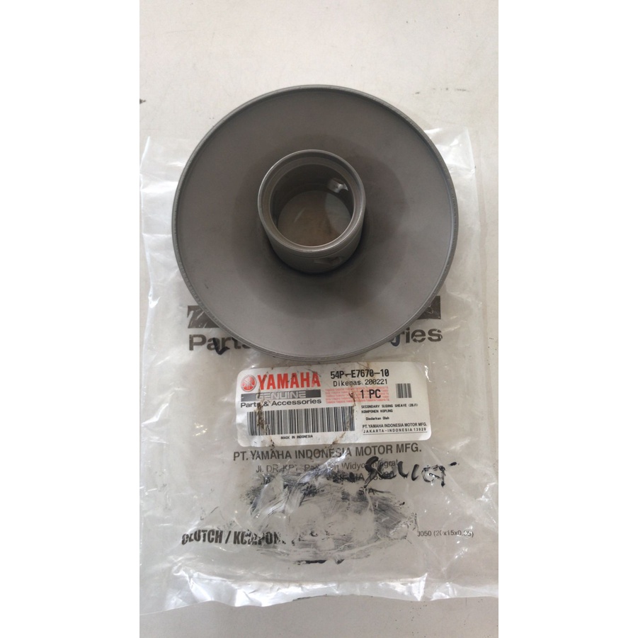 Sliding Lawan Lonceng Pully Yamaha Mio SOul GT 2012 - 2014 54P E7670 10 Puli Cewe Secondary Sliding 