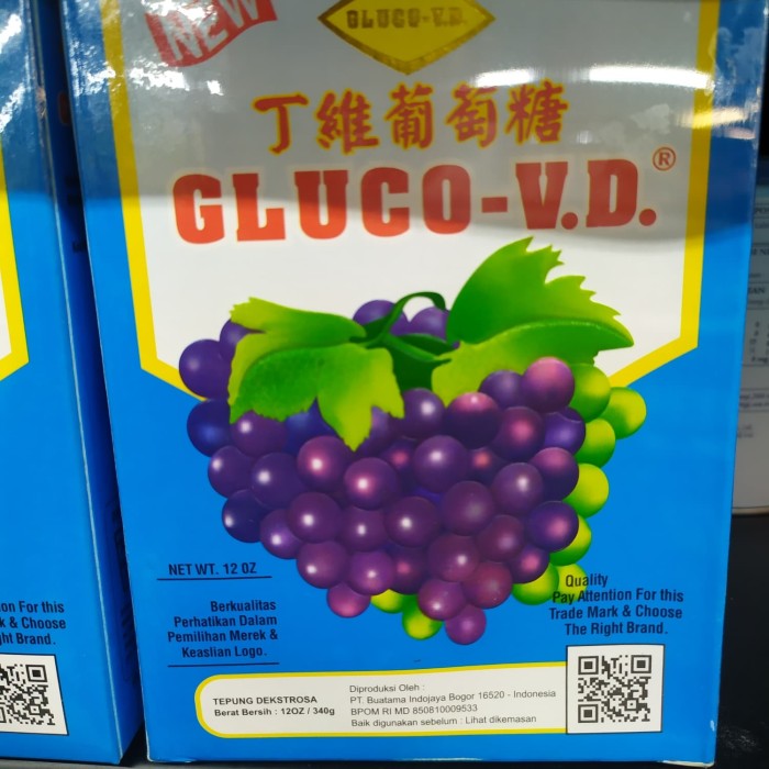 

Gluco-V.D Tepung Dektrosa 340gram