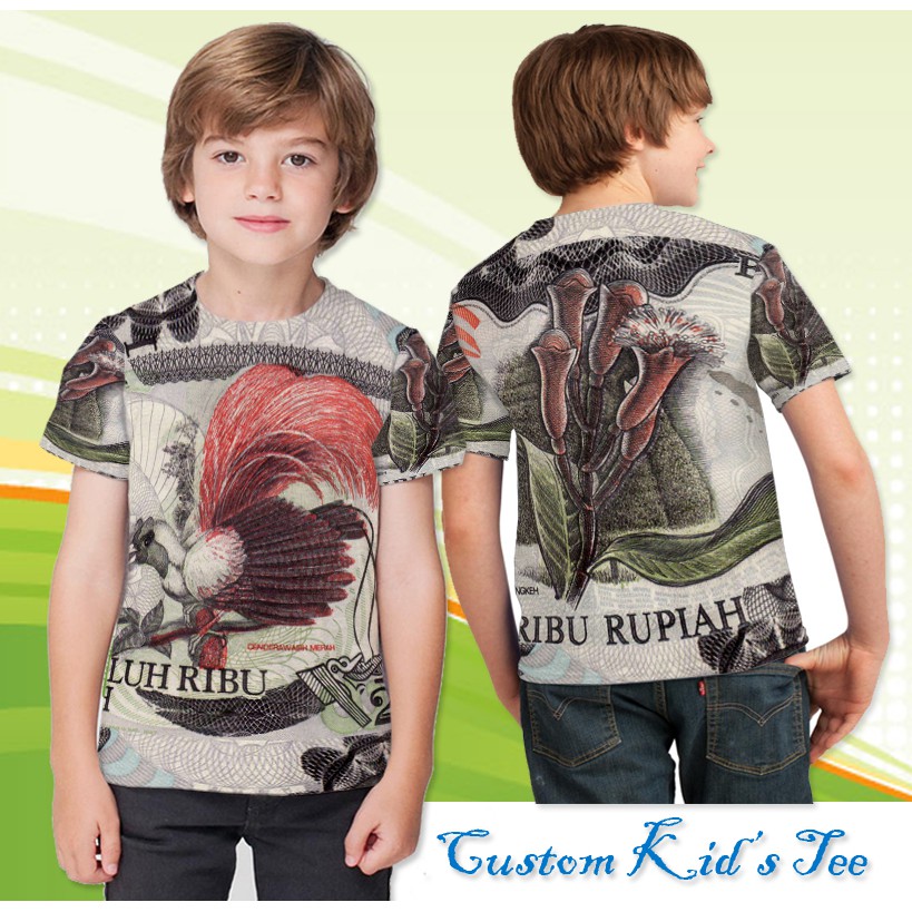 Baju Anak Uang Duaribu Jadul  Design Gokil