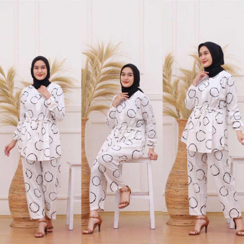 setelan batik pekalongan rayon