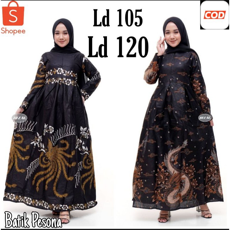 GAMIS BATIK JUMBO MANGGAR, PADI,SEKAR,CANTIK,KUBIS,KIPAS,DAUN,KUPU,NADINE,GENDIS