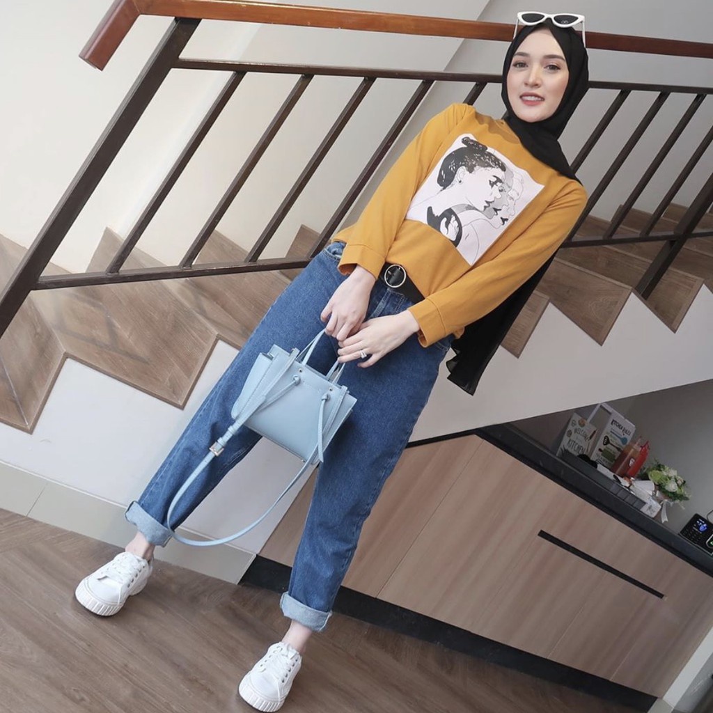 HARGA PROMO!! CELANA BOYFRIEND SNOW BLUE / BLACK ACID CEWEK WANITA CELANA HIGHWAIST SNOW WANITA CEWEK BISA COD BOYFRIEND JEANS WANITA KEKINIAN CELANA JEANS WANITA