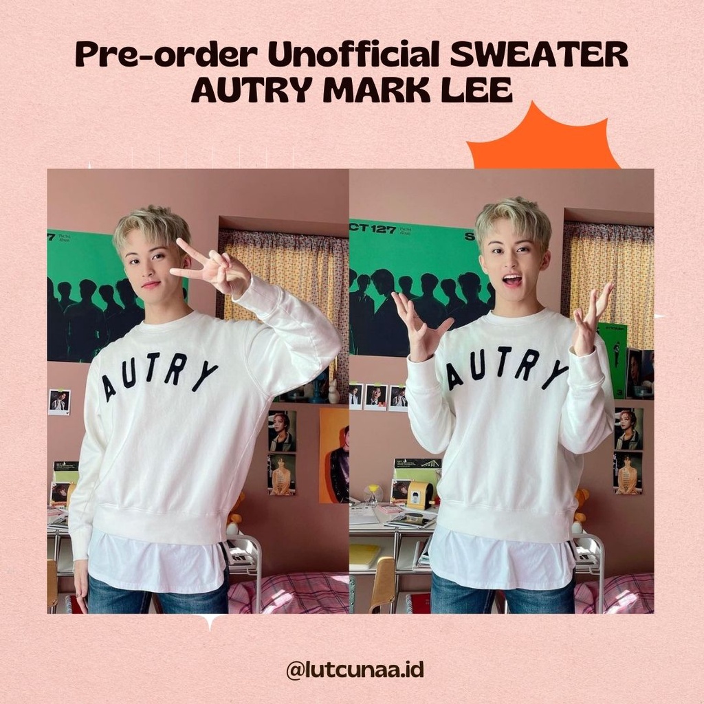 Pre-Order Unofficial SWEATER AUTRY MARK LEE NCT