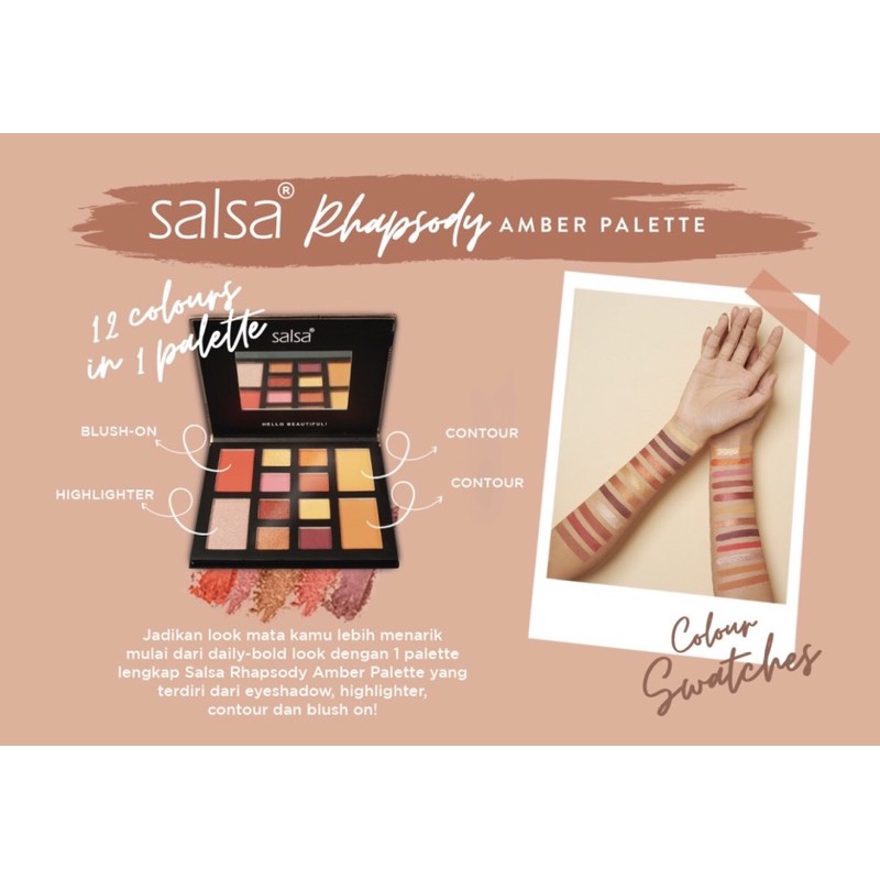 Salsa Rhapsody MakeUp Palette