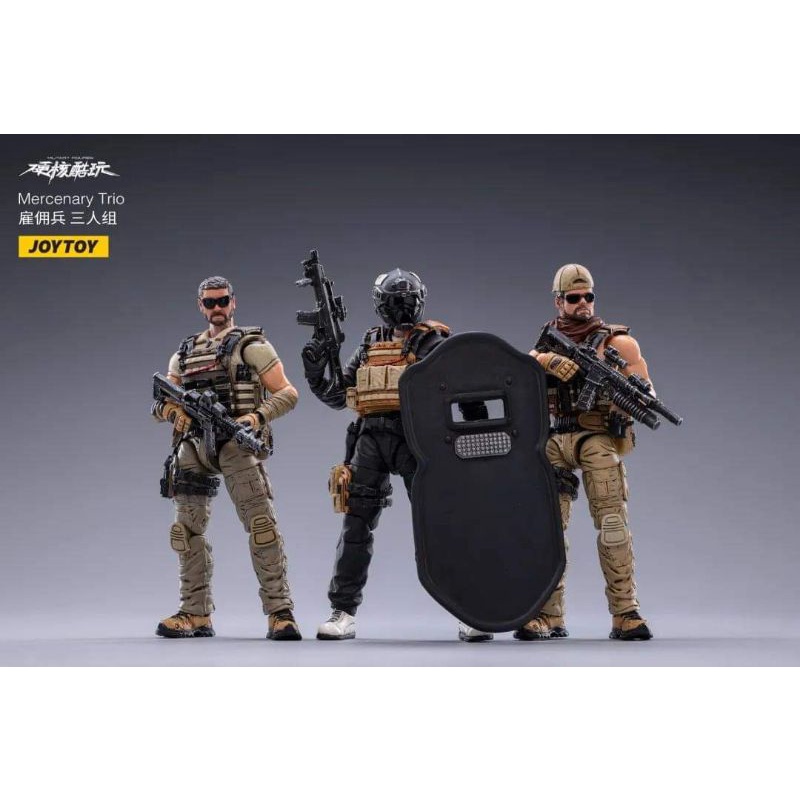 Joytoy 1/18 Mercenary Trio Johnny Kahn K Action figure Joy toy