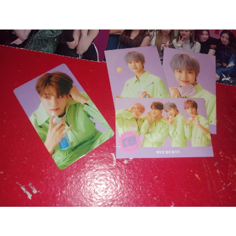 Photocard jeno season greeting 2021, jaemin season greeting2021 set