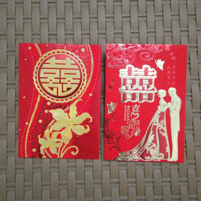 

Kertas Angpao Swangsi Wedding ukuran Normal