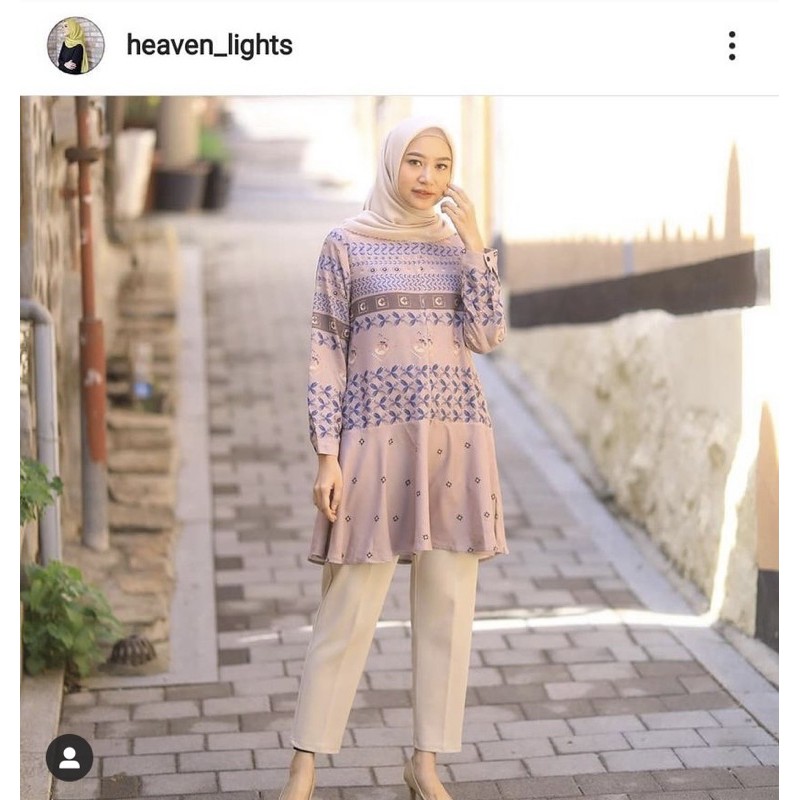 Preloved Carissa Tunik by Heaven Lights Lilac S