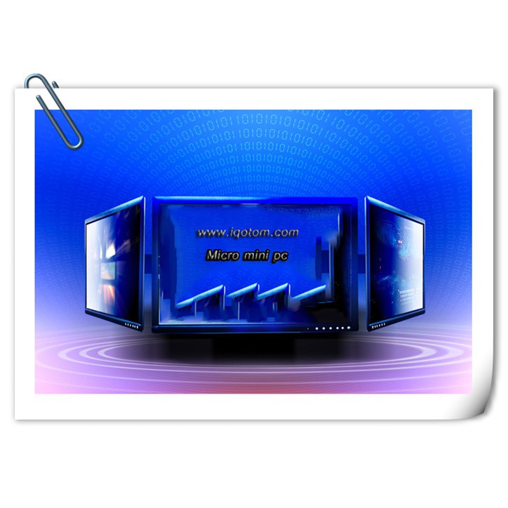 Gratis Ongkir Baytrail J1900 X86 Fanless Industrial MINI PC QOTOM-Q190S Quad core 2.42G Onboard