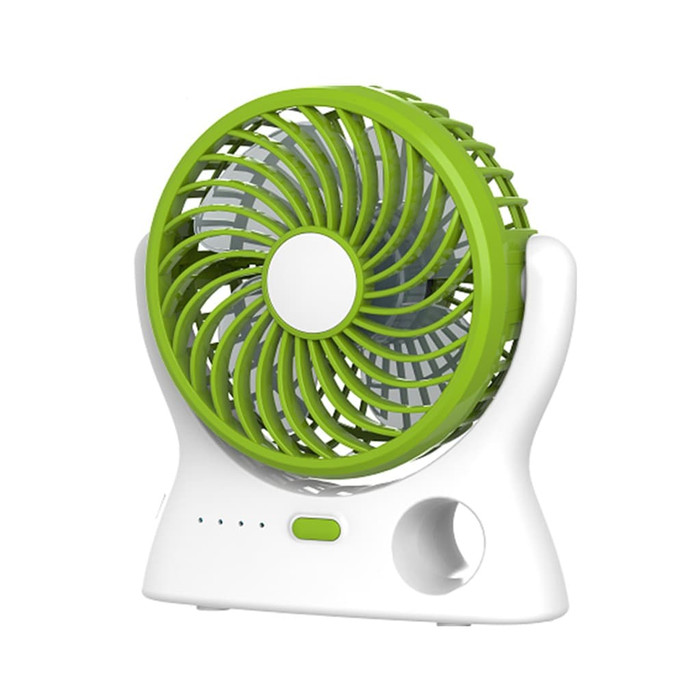 EUROFAN KN-L2814 GREEN Kipas Angin Mini Isi Ulang USB