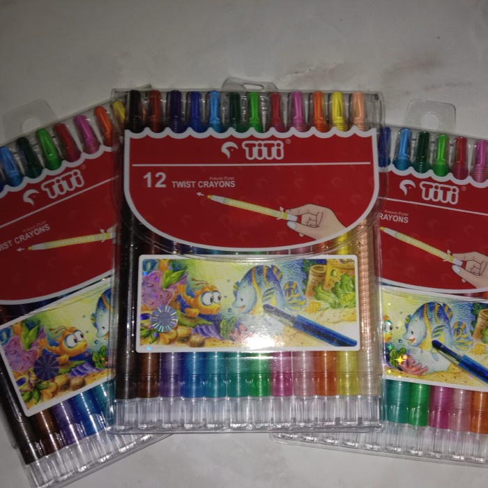 

Mudah Krayon Putar Titi 12 Twist Crayons Hot Sale